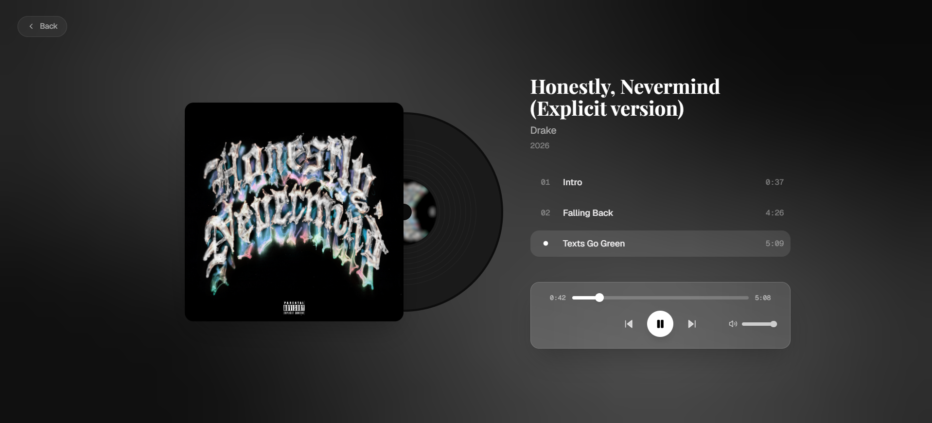Nirvana – Music Streaming Platform asset 4